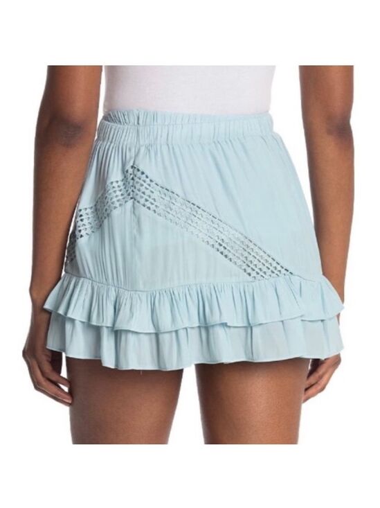 Ramy Brook Dresses & Skirts - Ramy Brook Linus Cutout Layered Mini Skirt